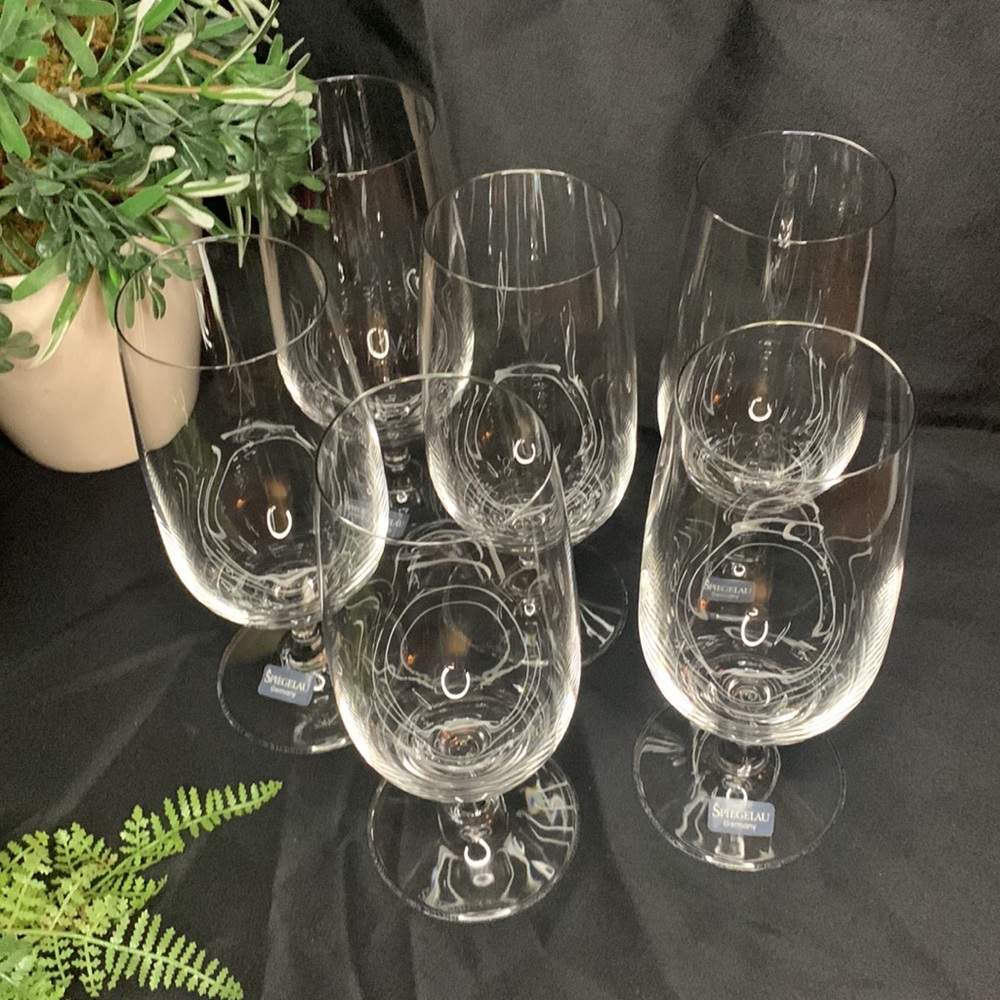 Set of 6 NIB SPIEGELAU 13oz Beer / iced beverage glasses - Picture 5 of 14
